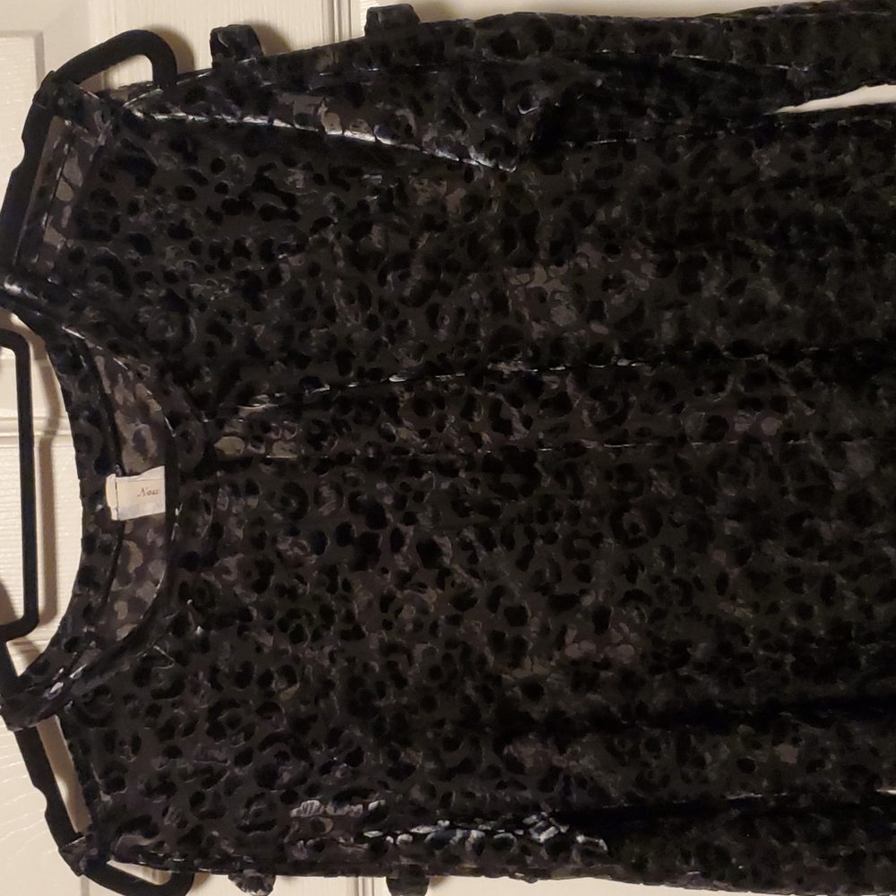 Now N Forever Crushed Velvet Top